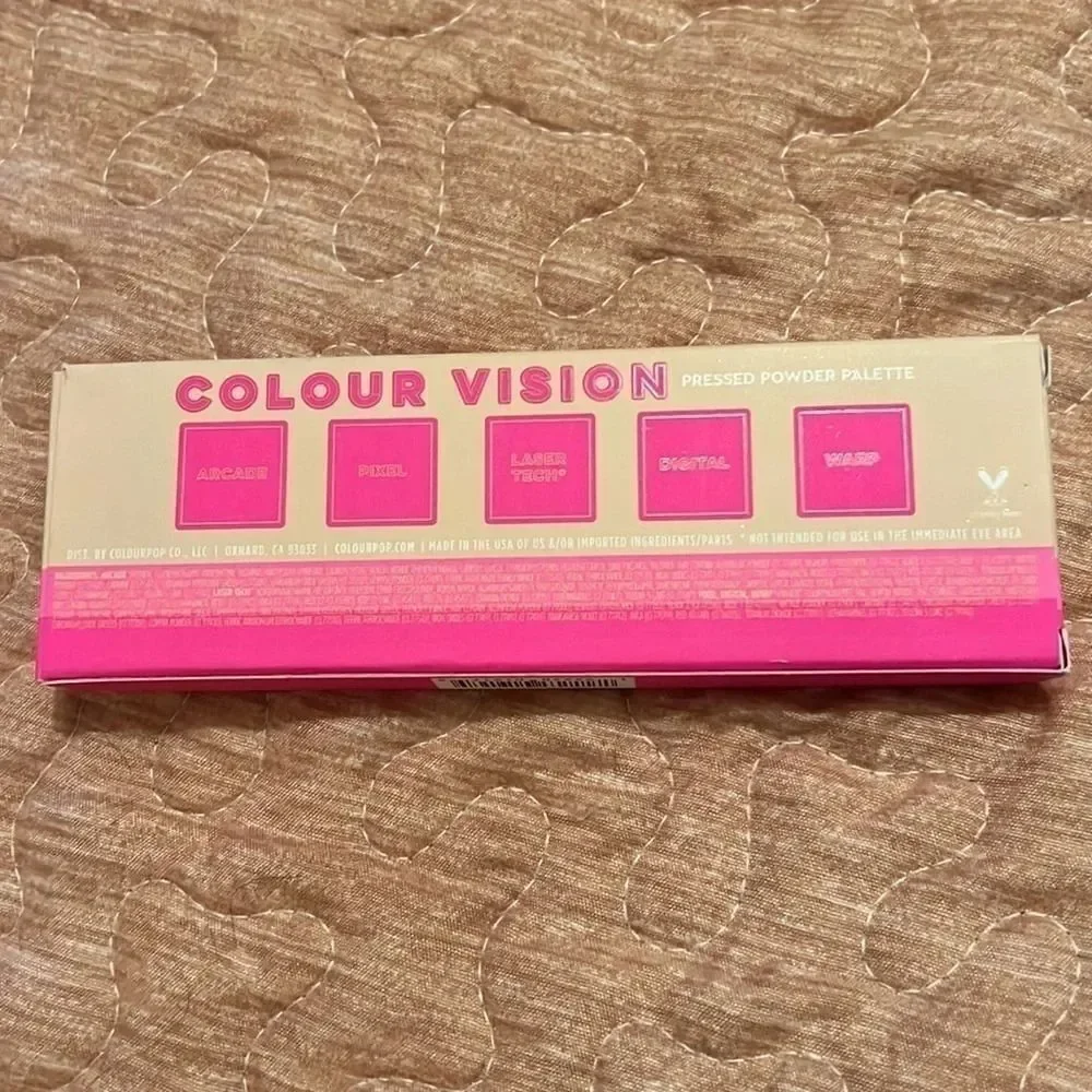 Colourpop Colour vision neon eyeshadow new makeup